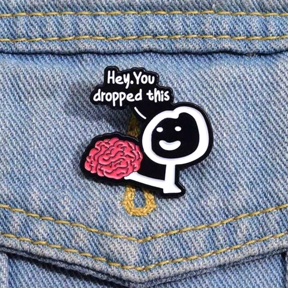 NEW‼️Funny Enamel Pin